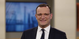 Bundesgesundheitsminister Jens Spahn bei Anne Will in der ARD