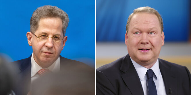 Hans-Georg Maaßen und Max Otte