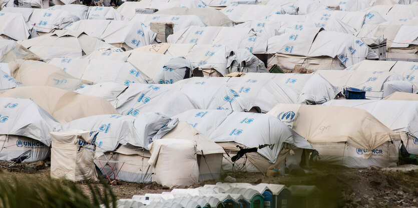 Lager Kara Tepe auf Lesbos