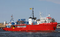 Das Seenotrettungsschiff „Sea-Eye 4" verlässt einen Hafen