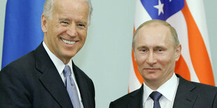 Wladimir Putin und Joe Biden