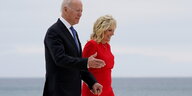 Joe und Jill Biden am Meer
