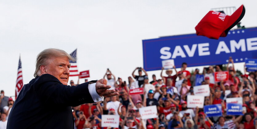 Trump in Ohio.