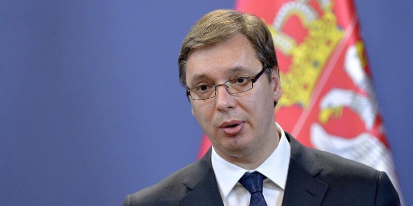 Aleksandr Vucic im Porträt