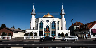 Eine Außenansicht der Ditib-Moschee in Göttingen