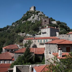 Ansicht des Dorfes Keritana Ansicht des Dorfes Keritana