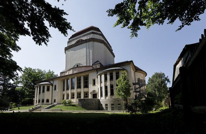 Außenaufnahme der Görlitzer Synagoge