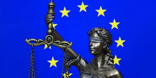 Europästerne und Justizia.