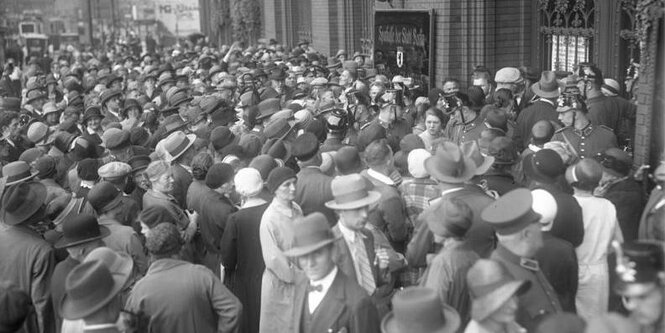 Bank run in 1931 in Berlin