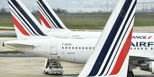 Flugzeuge von Air France.