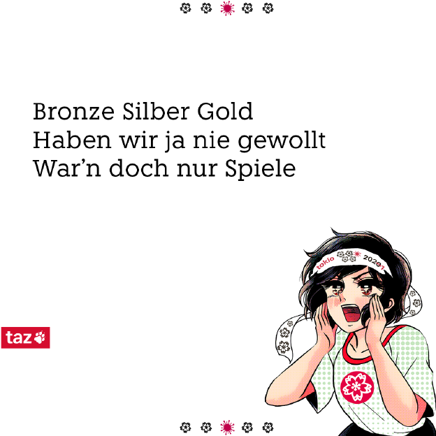Wer hat uns enttäuscht? Alle im Stich gelassen? Der Deutschlandachter! Martin Krauss dichtet wie gewohnt fürs taz-Olympiateam