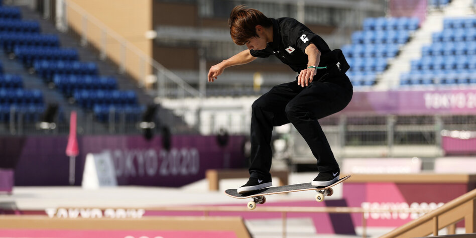 Skaten bei Olympia: Fett mit Brett