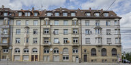 Fassade eines Wohnhauses in Stuttgart
