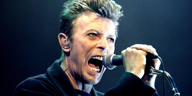 David Bowie auf der Bühne