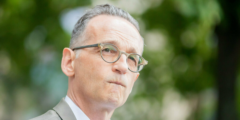 Heiko Maas presst die Lippen aufeinander