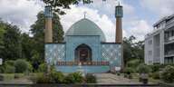 Die Blaue Moschee in Hamburg
