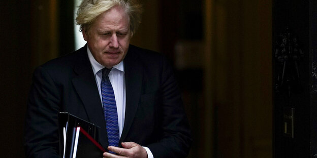 Boris Johnson verlässt 10 Downing Street