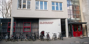 Das Oberstufenhaus der Ida Ehre Schule.