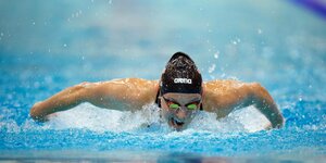 Jessica Long im Wasser beim 200 Meter Lagen-Wettbewerb