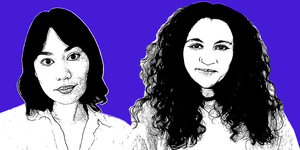 taz-Redakteurinnen Lin Hierse und Malaika Rivuzumwami