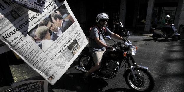 Zeitungskiosk in Athen