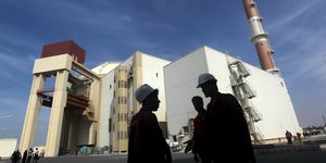 Iranisches Atomkraftwerk in Bushehr
