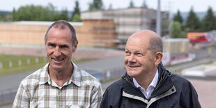 Frank Ullrich und Olaf Scholz