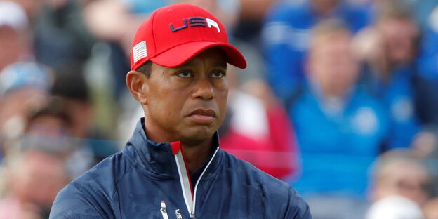 Portrait von Tiger Woods