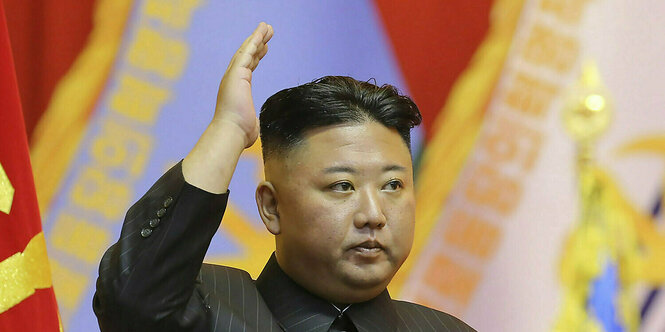 Kim Jong Un spricht