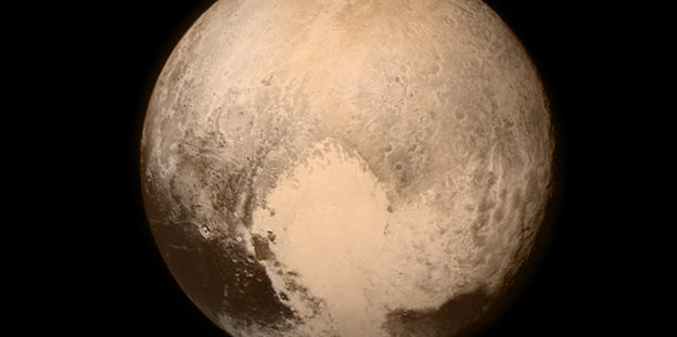 Bild des Zwergplaneten Pluto