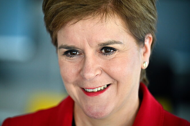 Nicola Sturgeon.