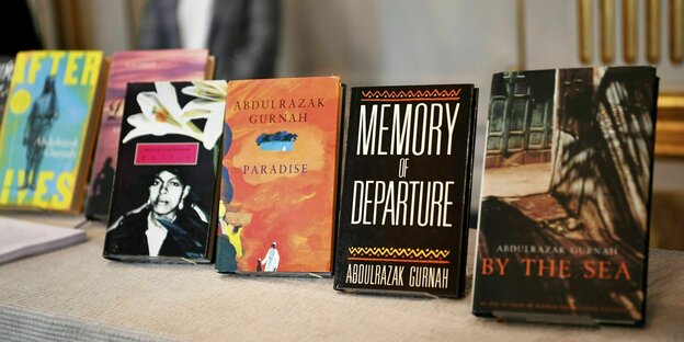 Gebrauchte Bücher von Abdulrazak Gurnah werden präsentiert