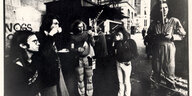 Faust in London 1973 mit Peter Blegvad und Uli Trepte