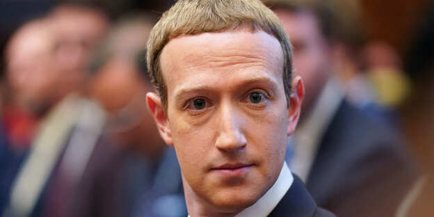 Marc Zuckerberg im Porträt