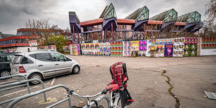 Das Sport- und Erholungszentrum SEZ an der Landsberger Allee in Berlin