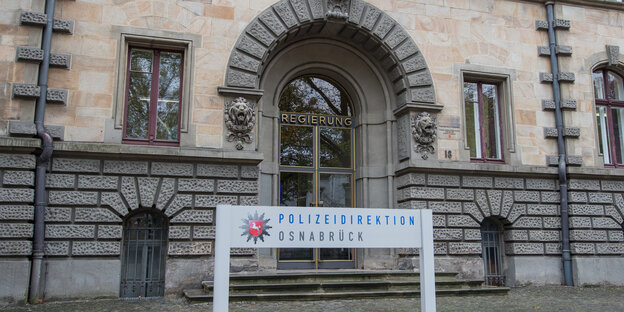 Die Polizeidirektion Osnabrück von außen