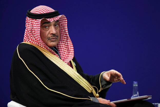 Portrait des kuwaitischen Premierminister