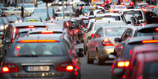 Autos im Stau