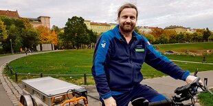 Kiezhausmeister Ingo Becker im Görlitzer Park