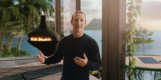 Ein Portrait von Mark Zuckerberg