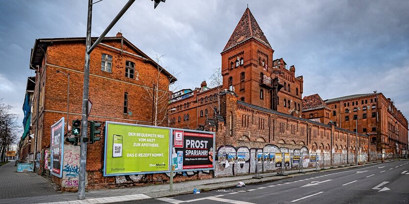 Berlin Niederschöneweide ehemalige Bärenquell-Brauerei an der Schnellerstraße Berlin