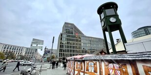 "Verkehrsturm" auf dem Potsdamer Platz