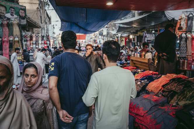 Basar in Pakistan