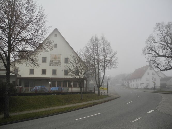 Haus im Nebel