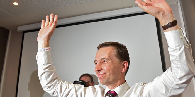 Bernd Lucke in Kassel.