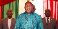 Präsident burundi Evariste Ndayishimiye.