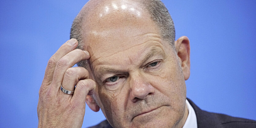 Olaf Scholz.