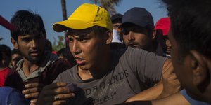 Afghanische Flüchtlinge auf der griechischen Insel Kos