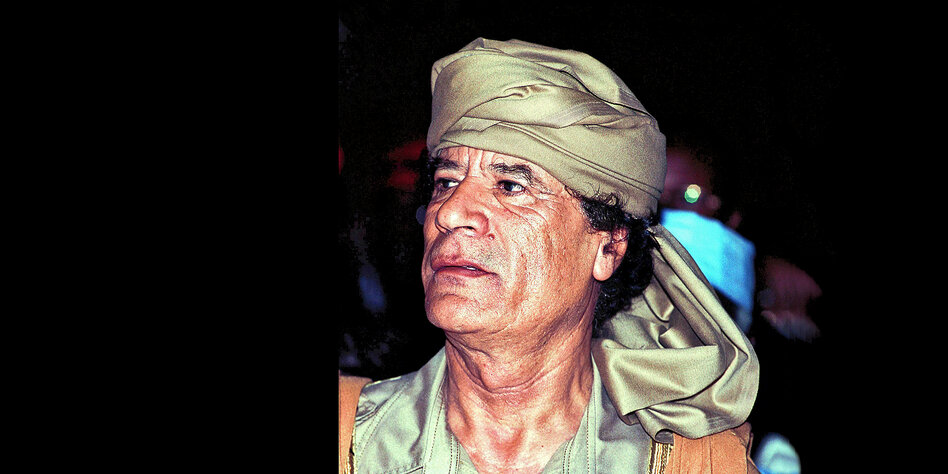 Libyens Ex-Diktator Muammar al-Gaddafi