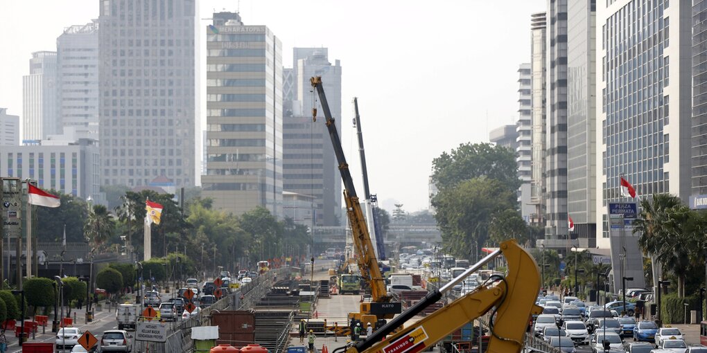 Skyline von Jakarta